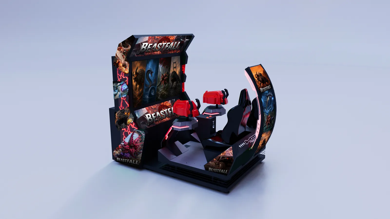 Official Beastfall product render, three-quarter view on a plain background.